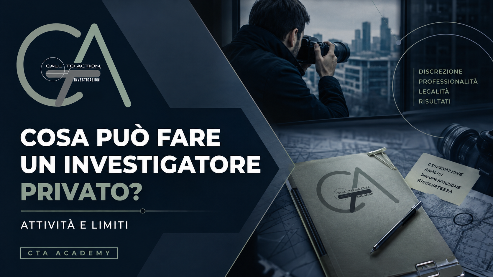 Cosa può fare un investigatore privato in Italia? Attività e limiti