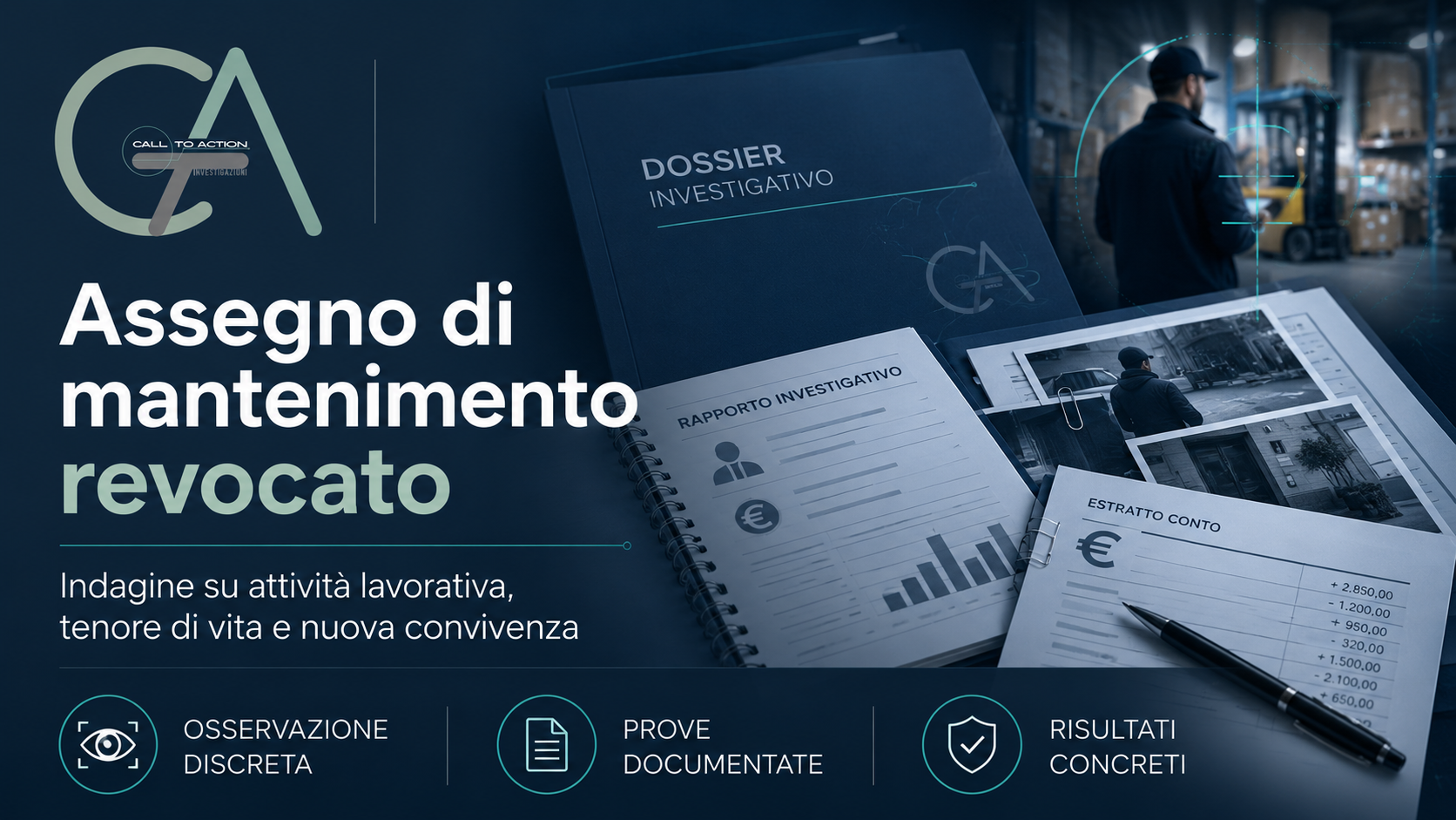 Assegno di mantenimento revocato: l’indagine che ha documentato lavoro e nuova convivenza